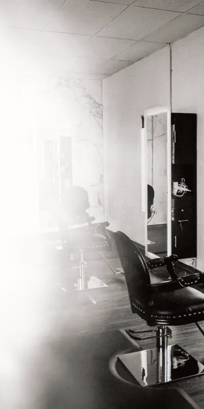 Bombshell Boutique Hair Salon chairs